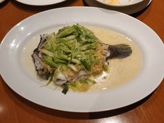 顺德姜蓉蒸笋壳鱼-广州富力君悦大酒店空中花园
