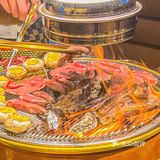 杭州·韩里韩气的烤肉店 独栋灯光好绝