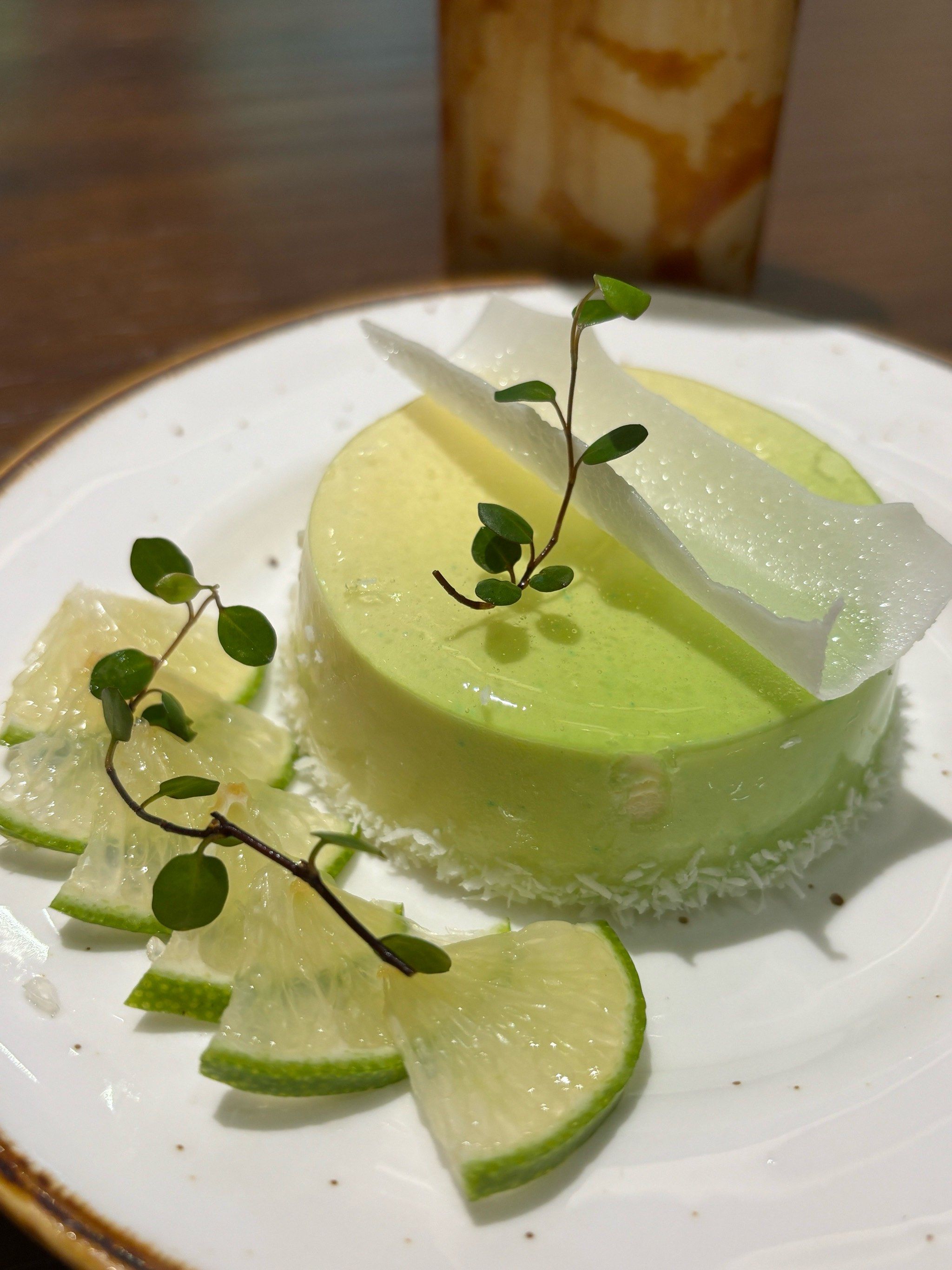 但摆盘很好看,拍照📷不错
柿子咖啡