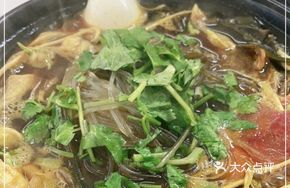Three Delicacies Sausage and Tofu Skin Hot Pot