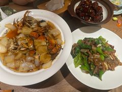 -周家二小姐的菜·扬州菜·香炒蟹·狮子头(江都金鹰店)
