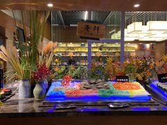 自助取餐区-韩京炭火烤肉自助料理(柯桥万达店)