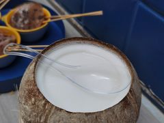 -椰爺爺·椰子冻砵仔糕