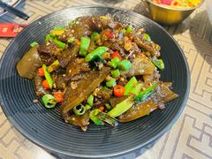 下饭肉沫苕皮-新繁老號豌豆汤饭店·江湖菜(宝光寺店)
