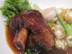 三鲜翡翠扒肘子-渔家风味·鲅鱼水饺·央视展播·海鲜天津菜(开发区店)