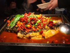 -探鱼·鲜青椒爽麻烤鱼(广州欣荣广场店)