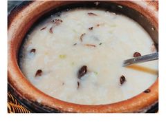 姬松茸花胶砂锅粥-潮州府·潮菜·砂锅粥(徐家汇店)