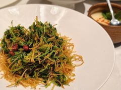 巧拌豆苗-四季民福烤鸭店(前门大栅栏店)
