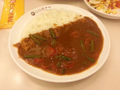 秋葵番茄咖喱饭-COCO壱番屋(北京平安国际金融中心店)