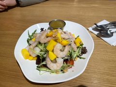 鲜柚芒果沙拉佐冰花酸梅酱-HELLO 27 意面·沙拉·帕尼尼