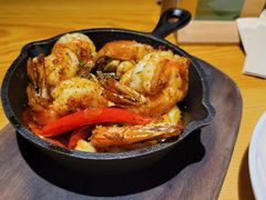 香蒜橄榄油煎虾-TIAGO HOME KITCHEN(王府中环店)