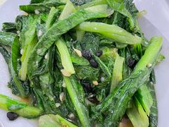 豆豉炒油麦菜-秋姐美食店(旅游大道店)