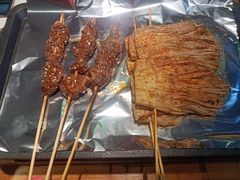 -路边摊小炉子烧烤