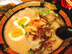拉面加木耳和半熟蛋-一蘭拉面(铜锣湾店)