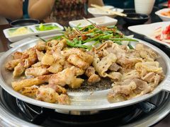 烤牛肠-大福黄牛料理·韩式烤肉·黄牛肥肠·酱蟹