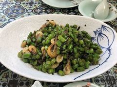 榄香四季豆炒河虾-芳满庭·江浙小馆(1912店)