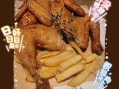 烤鸡配薯条-周沫西餐(漫广场店)