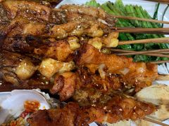 -龚海宝· 烧烤· 羊肉原切挂糊更好吃(庄市店)