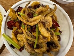 干煸鱿鱼须-陈傻子餐厅(世纪都会店)