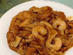 虾仁独面筋-奥华餐厅·老张记(台基厂店)
