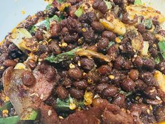 豆豉炒腊肉-苹果树下艺术餐厅(通州店)