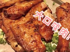 綠茶烤肉烤鸡拼盘-绿茶餐厅(布吉万象汇店)