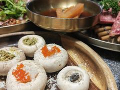 -草家酱蟹炭火烤肉店(珲春南路二店)