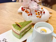 经典抹茶蛋糕-柴犬小屋·柴餐厅·狗咖食堂(金鼎广场店)