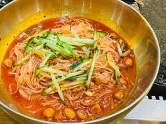 冷面-韩阳王石板烤肉
