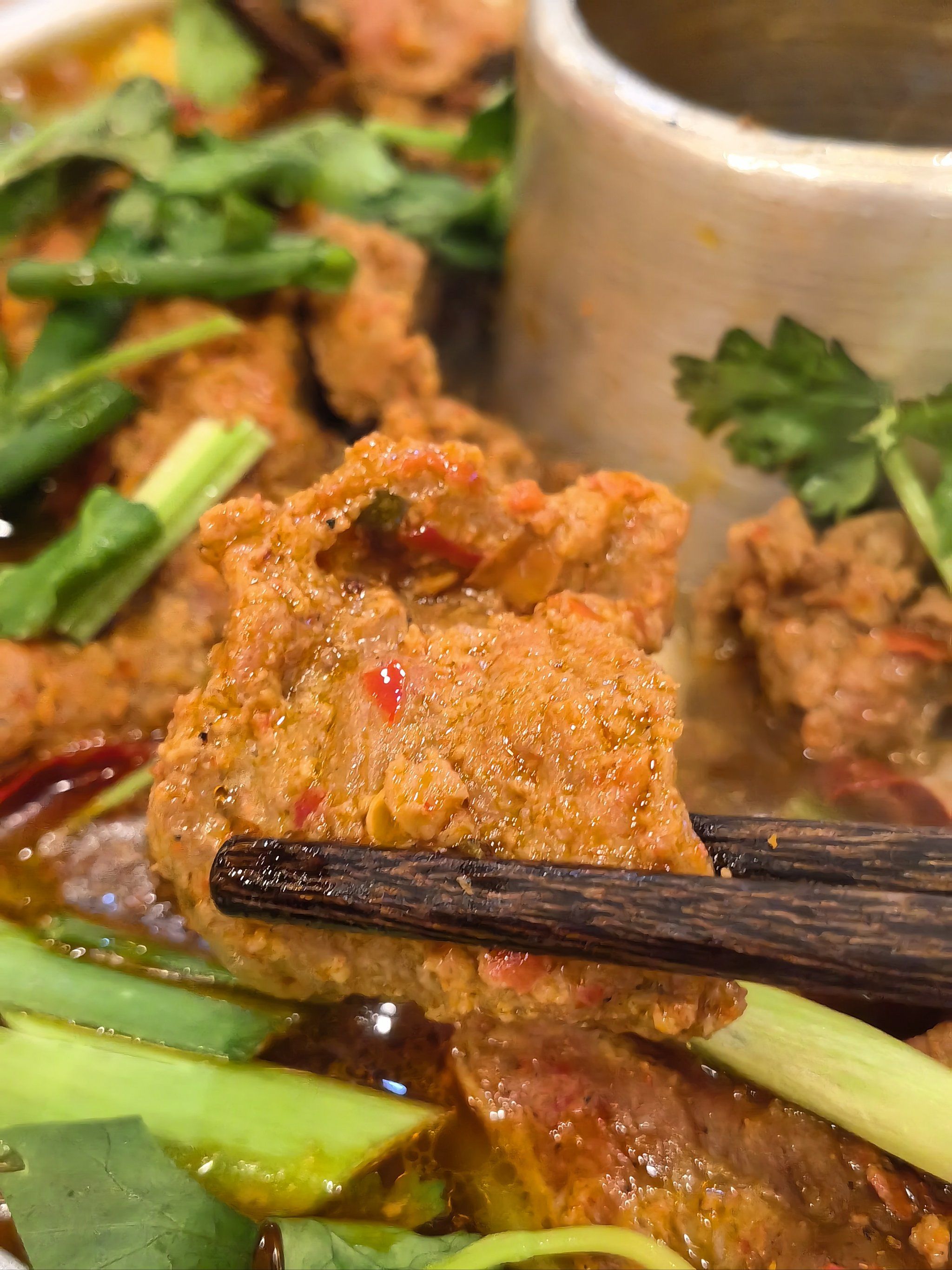 这个豆花牛肉锅真的可以!