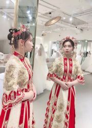 点击看大图 -艾米丽婚纱礼服