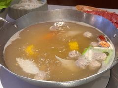 牛骨清汤锅-左庭右院鲜牛肉火锅(环球港店)