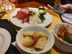 白芦笋配火腿-申德勒加油站西餐厅Schindlers Tankstelle(上海外滩店)