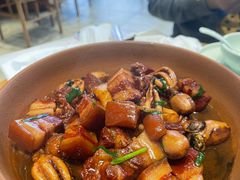 八爪鱼炖红烧肉-真味海鲜坊