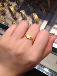 桃心戒指-周大福 CHOW TAI FOOK(新世界百货崇文店)