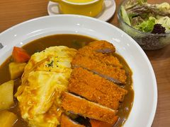 炸猪排蔬菜咖喱蛋包饭-COCO壱番屋(北京平安国际金融中心店)