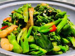 虾酱焗芥蓝-舌尖上·霞浦滩涂海鲜·新闽菜(总店)