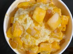 鲜芒果炼乳刨冰-梁子刨冰王&梁小糖(王顶堤店)