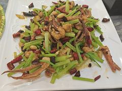 干煸鱿鱼须-大家乐东北菜(富河园店)