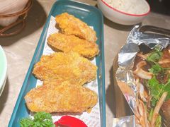蛋黄鸡翅-新白鹿餐厅(金鹰新街口店)