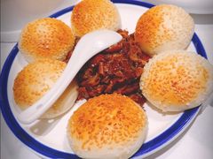 烧饼夹肉-北平楼·烤鸭·北京菜(牡丹园店)