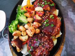 牛肉饼-富乐满韩国正宗炸鸡韩国料理(虹泉路店)