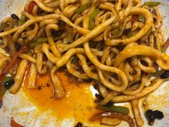 炒拉条子-秦老大西安羊肉泡馍馆(健德门店)