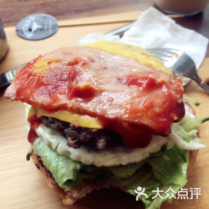 牛巴达|超好吃的台湾汉堡(曾厝垵旗杆内街店)图片 - 第3张