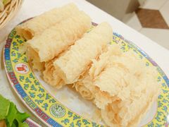炸豆皮-清真马家美食城•海鲜•青岛菜•火锅(延安三路店)