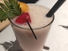 新鲜草莓思慕雪-巴罗萨澳洲滚石牛排(万达广场店)