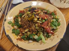 -拈签一笑黄牛肉辣卤串串