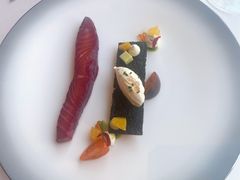 挪威烟熏三文鱼水晶黄瓜香槟奶油-福楼法餐厅FLO