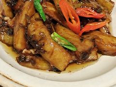 梅香肉汁手撕茄子-新白鹿餐厅(爱琴海购物中心店)