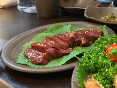 生拌牛肉-咸草酱蟹